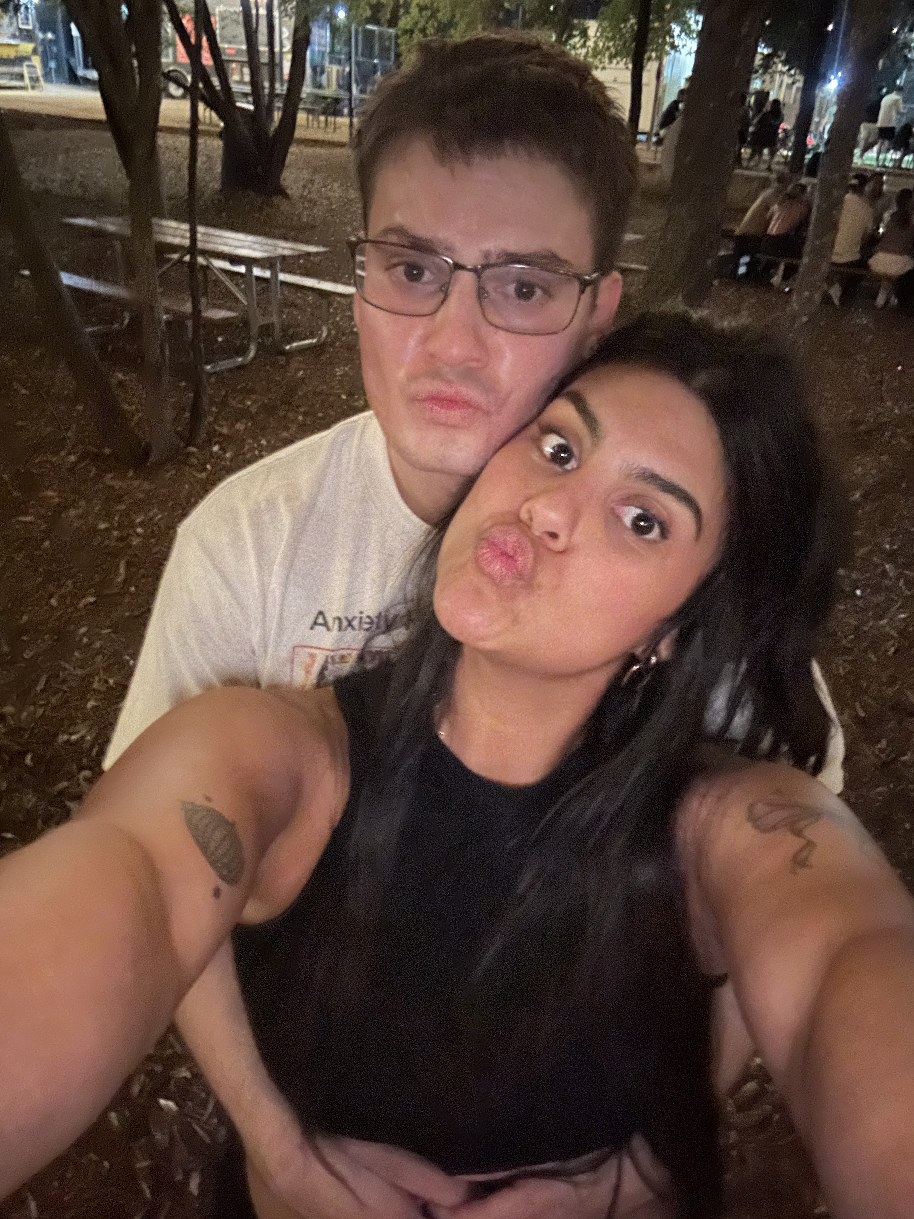 Silly selfie