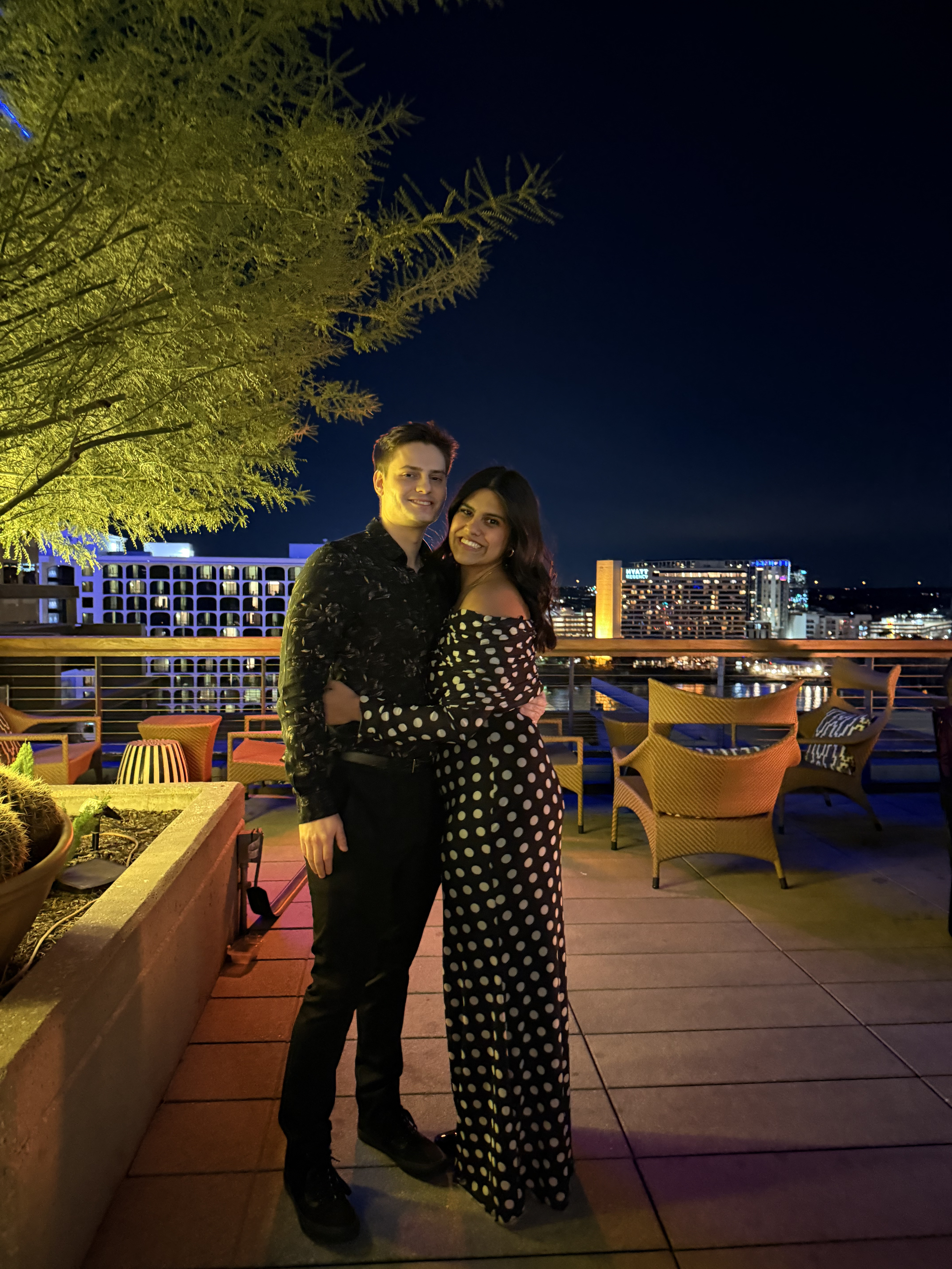 Rooftop date night